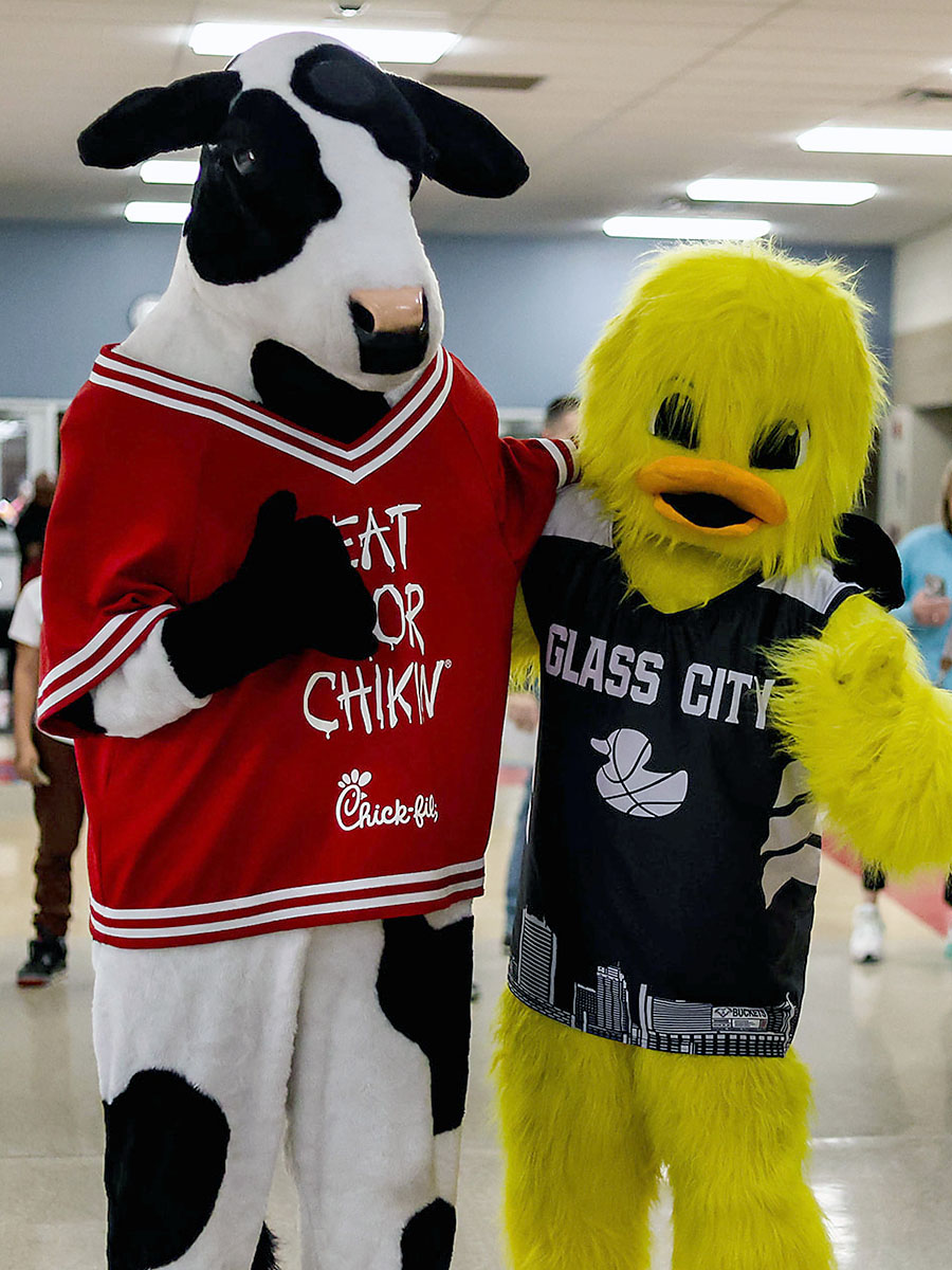 A Slam Dunk of Fun: Glass City Wranglers Team Up with Chick-fil-A for Season Opener
